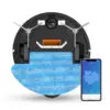 4400mAh Robot Vacuum Cleaner Strong Suction Self Charging Mopping Sweeping Ideal for Hard Floors Carpet Pet Hair WiFi Alexa APP