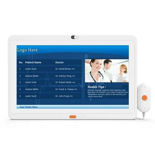 10.1Inch Health Care Medical Grade Hospital Tablet for Monitoring Patient Nurse Call Tablet Capacitive Twoway Calling Facetime