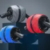 No Noise Abdominal Muscle Trainer Ab Roller Abdominal Wheel Home Training Gym Fitness Equipment Roller Automatically Rebounds