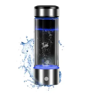 YenvQee Healthy Cheap Price Glass Stainless Steel Quiet Rechargeable Electrolysis H2 Japan Hydrogen Water Generator