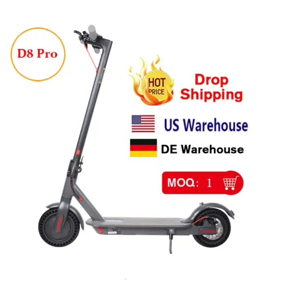 Most Popular Factory Direct Supply 8.5 Inch Foldable Electric Scooter  25km/h 350W with APP Electric Motorcycle