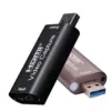 NEW Mini 4K Video Capture Card 1080P 60fps HDTV to USB Game Recording Box for PS4 Game DVD Camcorder Recording Live Streaming