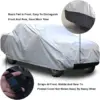 Woqi Protection Folding Car Cover Tent Strong and Durable Four-season Protection for Pickup Truck Car Cover