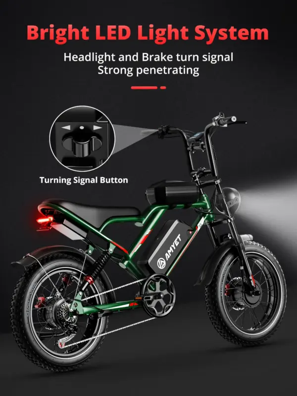 US Warehouse 2000W New High Speed 20inch Hydraulic Brake Adults Electric Bike With 25AH Dual Motor Electric Motorcycle Bicycle