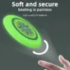 Professional 175 g Ultimate Frisbee Glow in Dark Durable PP/PE Soft Frisbee  Flying Disc Ultimate Frisbeed Can Be Custom Pattern
