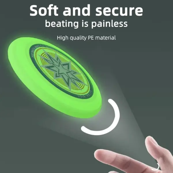 Professional 175 g Ultimate Frisbee Glow in Dark Durable PP/PE Soft Frisbee  Flying Disc Ultimate Frisbeed Can Be Custom Pattern