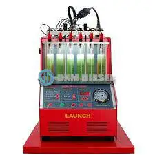 LAUNCH CNC602A CNC 602A Gasoline Injector Cleaner & Tester with Ultrasonic Cleaner Gasoline Injector Nozzle Diagnostic Tools