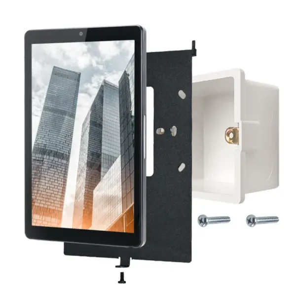 2023 YC-SM08P Home Automation 8 Inch Vertical Display Inwall Android 11 POE Tablet