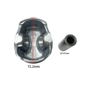 High Quality Auto Engine Part 72.2mm Piston & Ring for Mercedes-Benz M282 914 1.3T A200 OE A2820300700