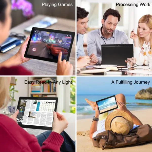 High Quality 10-Inch Android Tablet PC Cheap Laptop Alternative 2GB Memory for Entertainment Without Camera