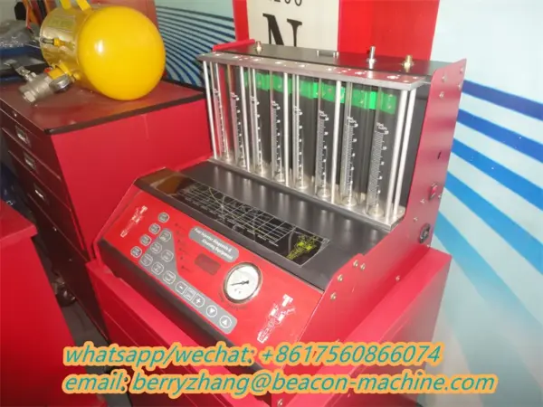 Auto Fuel Injector Cleaner and Tester BC-8H 8 Cylinders of Gasoline Fuel Injector Cleaner