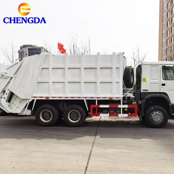 Upper Body Structure for Hook Lift Bin Cleaner Used Garbage Truck for Sale