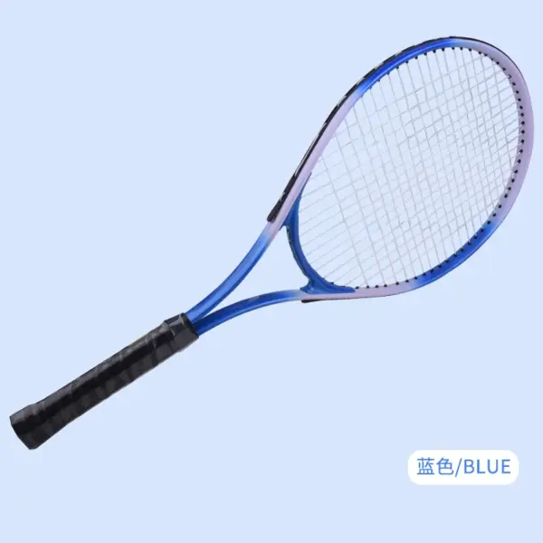 Professional Advanced Tennis Training Racket Young Adults' Carbon Fiber Sports Entertainment Shock Absorption Handle Training