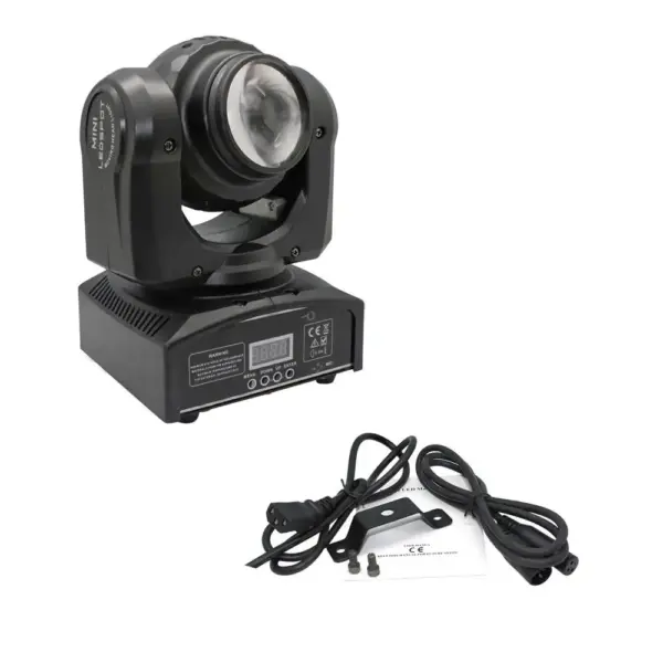 U`King 50w Double Side 1+1 LEDs Shaking Head Stage Light DMX Sound Active Control Led Dj Light Equipment