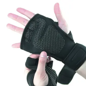 Neoprene Fingerless Gym Gloves for Weightlifting Sports Fitness Gloves