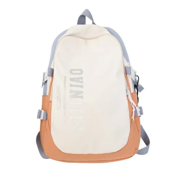 3681  Backpack Simple Versatile Large Capacity Travel Backpack Schoolgirl's School Bag