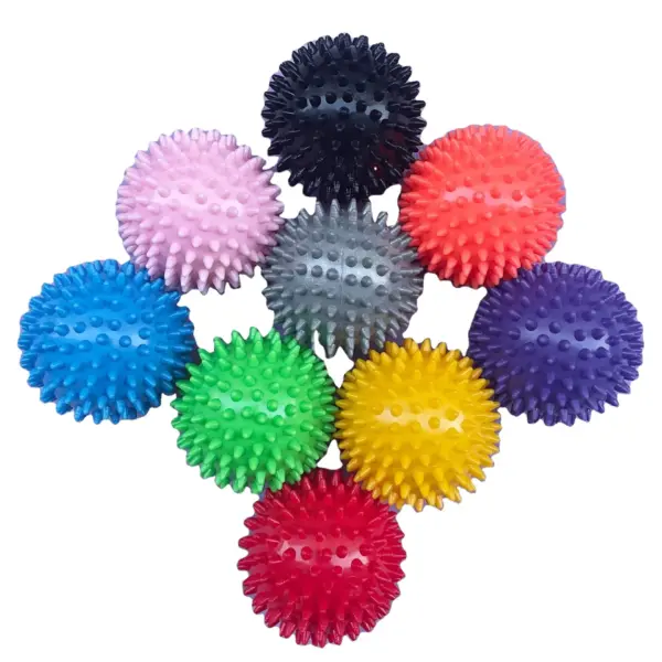 ECO-friendly PVC Fitness Muscle Therapy Massage Ball for Body Leg Arm Hand Waist Low MOQ Yoga Ball