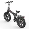 ENGWE EP 2 PRO 250W Folding Electric Bike for Adults 20" *4.0" Fat Tire Mountain Beach Bicycles 48V13AH Battery