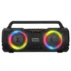 20W Karaoke Speaker Powerful Sound Equipment/Box Portable Music Box with Microphone Jack Speaker Colorful Flash Light  BT5.0