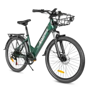 Europe Warehouse Free Shipping SAMEBIKE City Ebike with 15AH Lithium Battery 25km/h City Road Bicycle