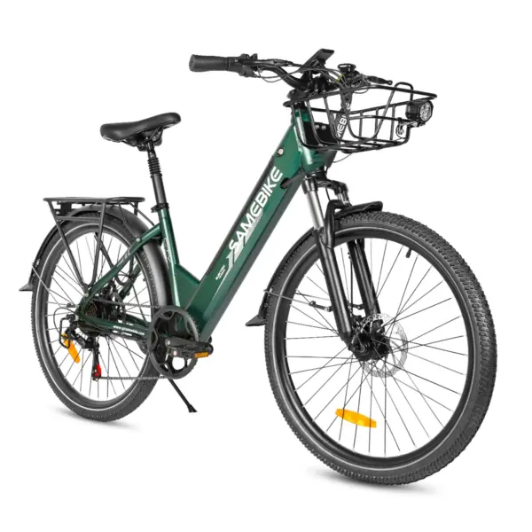 Europe Warehouse Free Shipping SAMEBIKE City Ebike with 15AH Lithium Battery 25km/h City Road Bicycle