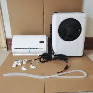 Auto Air Conditioning 12V 24V Electric Truck Air Conditioner for Car