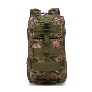 High Quality  30L Camouflage Back Pack 600D Oxford Travel Tactical Backpack