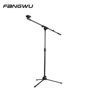 Adjustable Tripod Microphone Studio Heavy Floor Stand for Show