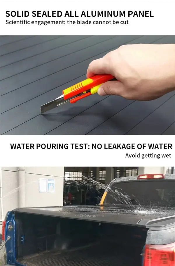 Noble 4x4 Truck Waterproof Electric Tonneau Retractable Hard Roller Pickup Cover Bed for Dodge Ram 1500 2010 to 2025