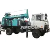 Perforadora de pozos de agua móvil de 200 m con triciclo para perforar rocas, camión, remolque y tractor.