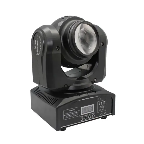 U`King 50w Double Side 1+1 LEDs Shaking Head Stage Light DMX Sound Active Control Led Dj Light Equipment
