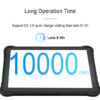 10.1 Inch Ip67 Waterproof Rfid Industrial Tablet Pc Two Camera Fingerprint 10000 Mah Rugged Tablet for Warehouse