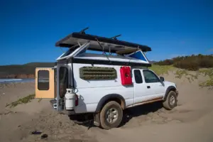 2024 4x4 Off Road Overland Lightweight Overland Aluminum Tacoma Slide in Truck Bed Camper for Pickup