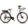 EU Warehouse RS-A07 Electric Bicycle 500W 13AH 36V Lithium Battery Fast 28 Inch Adult City EBike Lady E-Bike with Rear Carrier