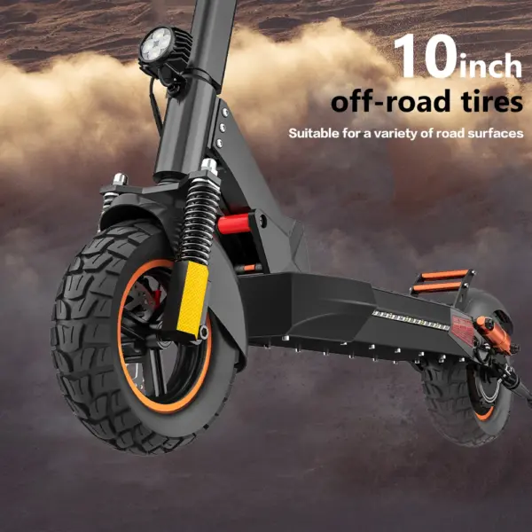 IENYRID M4 PRO S+ 10inch 800W Electric Scooter Electric Kick Scooters Off Road Folding Unisex 48V 18650 Lithium Battery 150 Kg