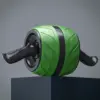 No Noise Abdominal Muscle Trainer Ab Roller Abdominal Wheel Home Training Gym Fitness Equipment Roller Automatically Rebounds