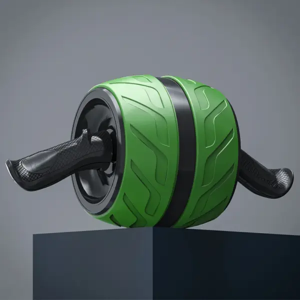 No Noise Abdominal Muscle Trainer Ab Roller Abdominal Wheel Home Training Gym Fitness Equipment Roller Automatically Rebounds