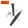 GY1310  Carbon Fiber Large Blade Aluminum Mast Fuselage for Wing Foil Pump Surboard Beginners sup Kite Hydrofoil