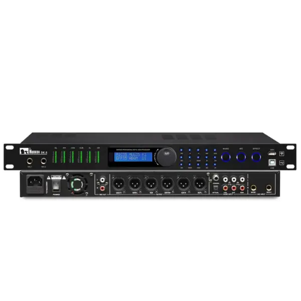 DK.6 Home KTV Professional Digital Audio Processor for Karaoke Audio Sound Equipment