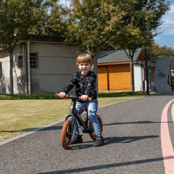 Nylon Frame Mini Bikes for Kids 2-8 Years Old Children Balance Training No Pedal Bicycle