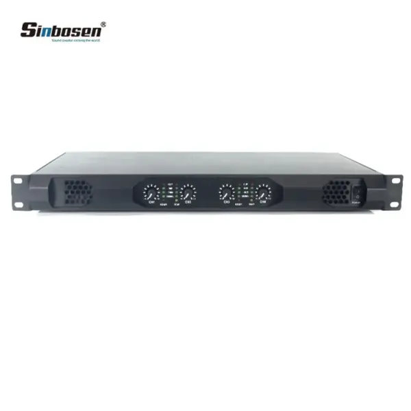 Sinbosen 1000w Class d Power Amplifier K4-600 4 Channels Sound Equipment Amplifiers/speaker