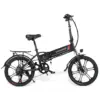 Free Shipping to UK SAMEBIKE Portable 20inch Small Folding City Ebike 48V10AH Electric City Bicycle