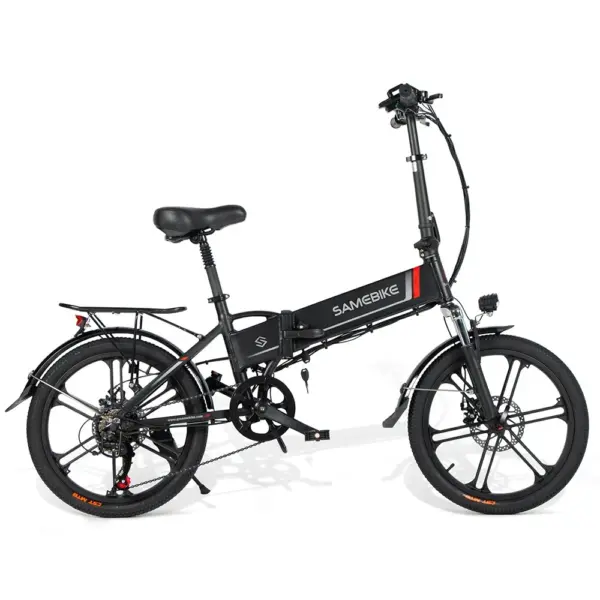 Free Shipping to UK SAMEBIKE Portable 20inch Small Folding City Ebike 48V10AH Electric City Bicycle